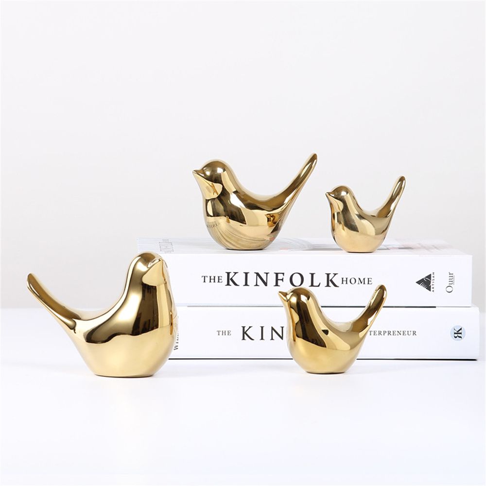 Desk Setup Background - Creative Nordic Modern Simple Golden Ceramic