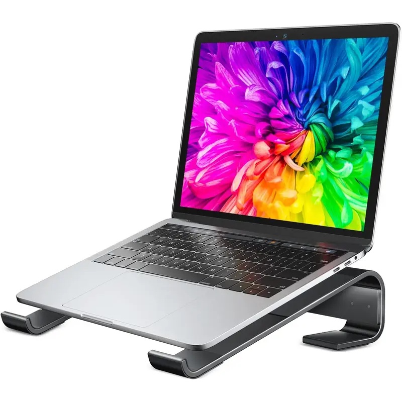 Desk Setup Macbook - Adjustable Laptop Desk Stand Ergonomic Notebook