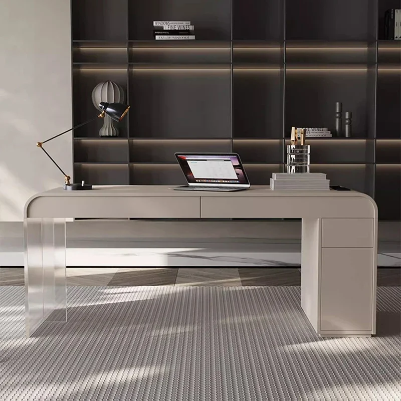 Desk Setup Corner - Minimalist Executive Office Desk Work Room