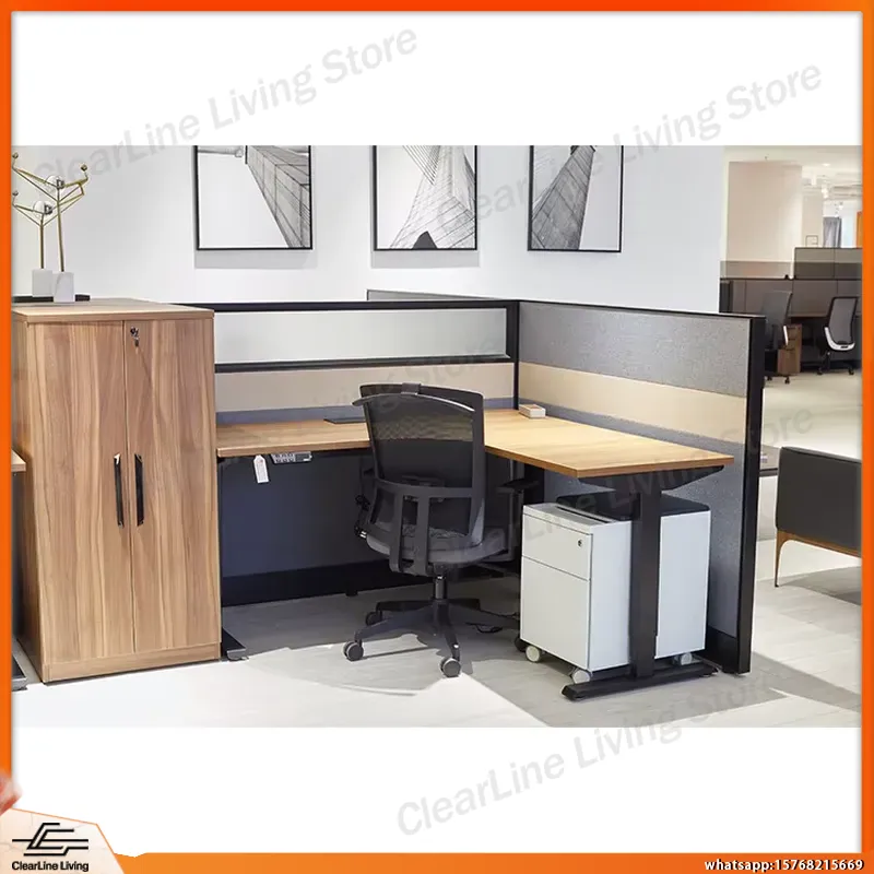 Desk Setup Corner - L Shaped Electric Height Adjustable Gaming