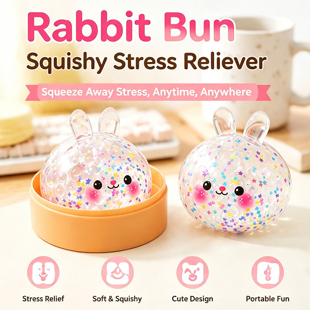 ASMR Tacky Texture Kawaii Bunn - Desk Setup Gadgets 评论和价格