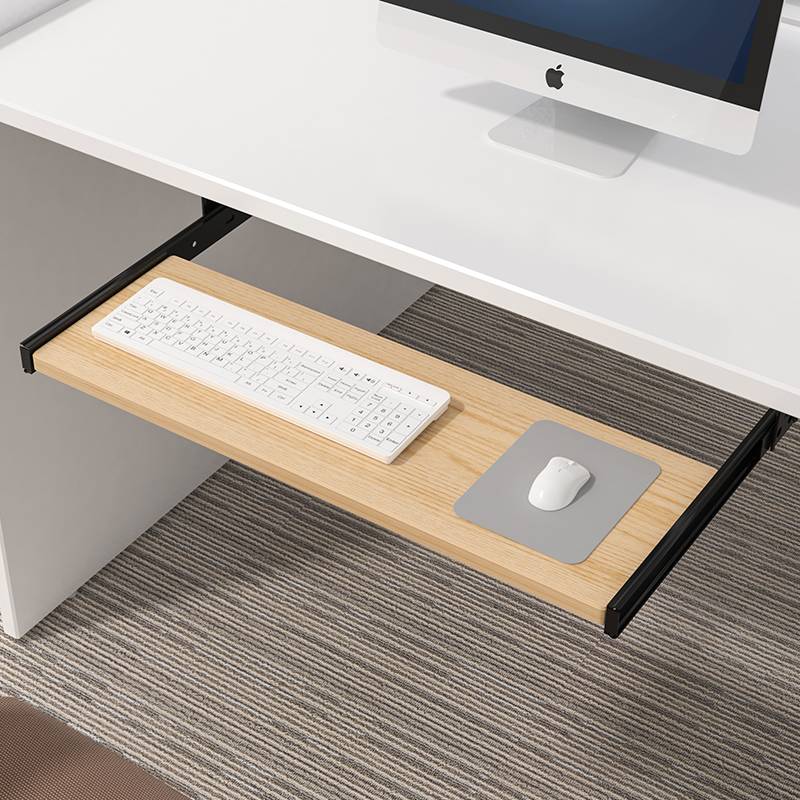 Wood Keyboard Tray Under Desk  - Desk Setup Living Room 评论和价格