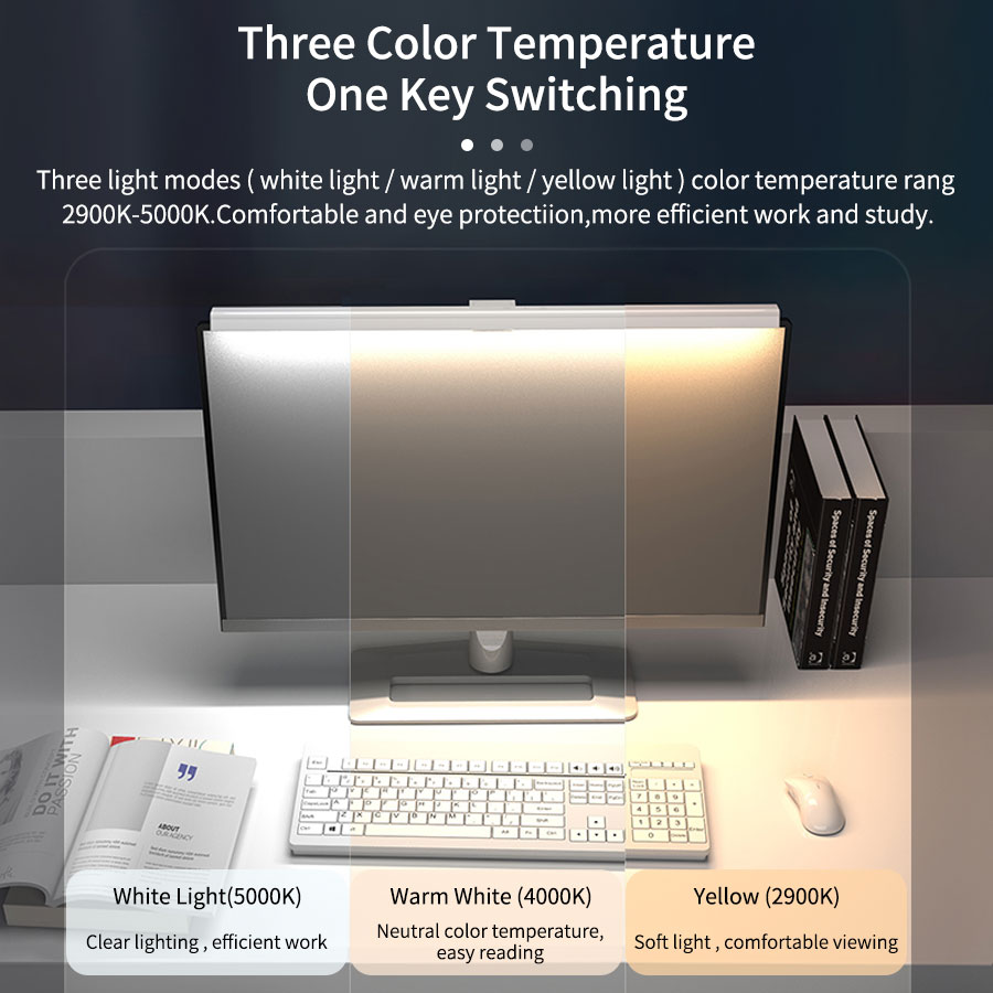50cm Computer Monitor Light Ba - Desk Setup Light 评论和价格