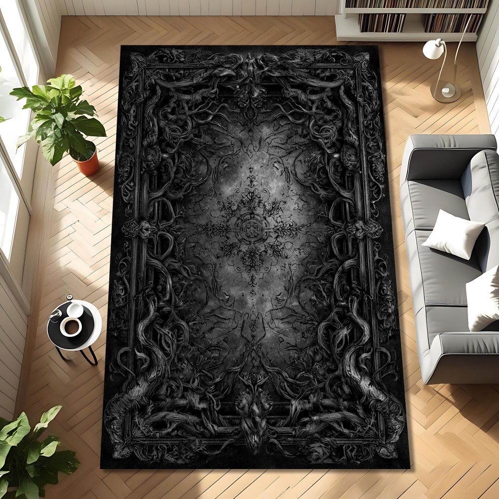 Dark Gothic Twisted Ornate Fra - Desk Setup Living Room 评论和价格