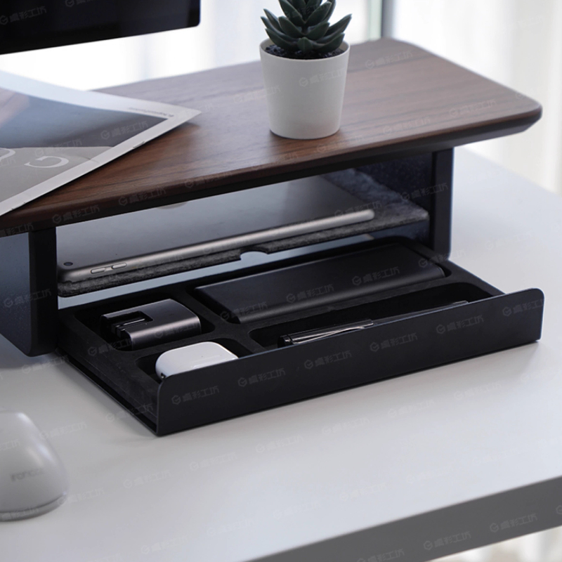 Monitor Stand Riser Storage Dr - Desk Setup For Office 评论和价格