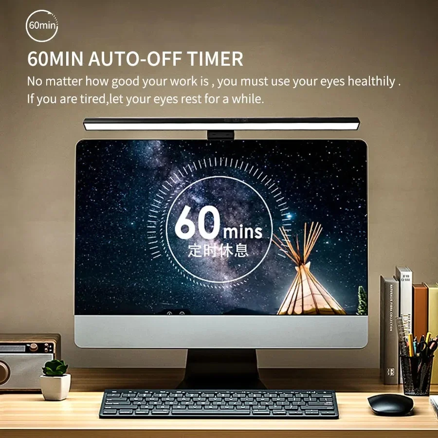 LED 33cm 50cm Monitor Light Ba - Desk Setup No Computer 评论和价格