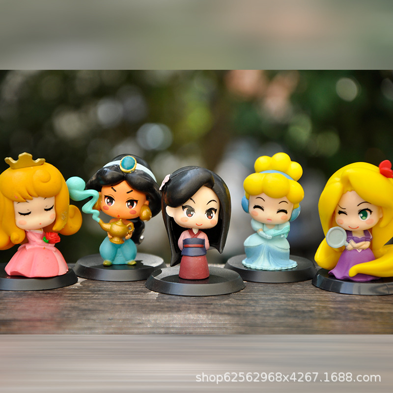 9pcs/set Anime Princess Q Vers - Desk Setup Kit 评论和价格