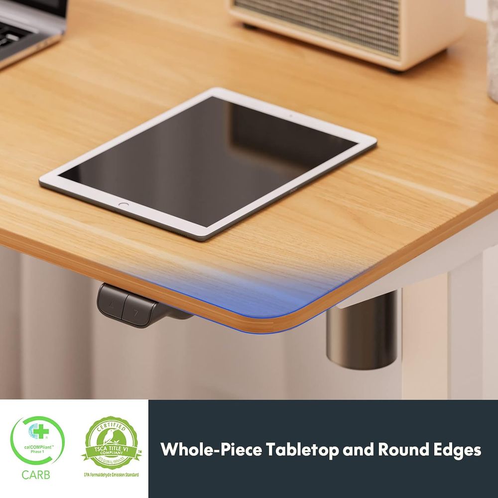 48x24 One-Piece Electric Stand - Desk Setup One Monitor 评论和价格
