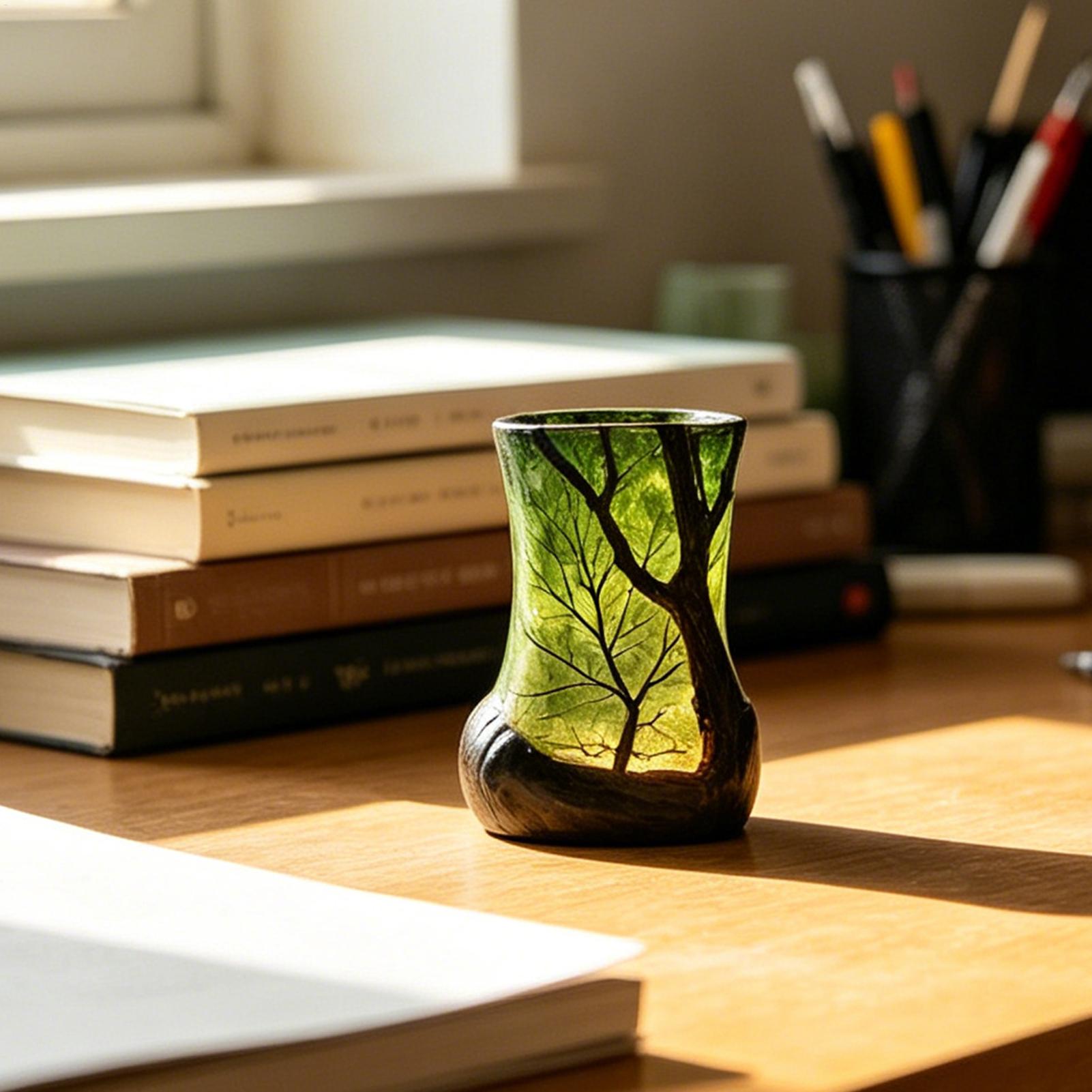 Bedside Table Lamp Forest Nigh - Desk Setup Light 评论和价格