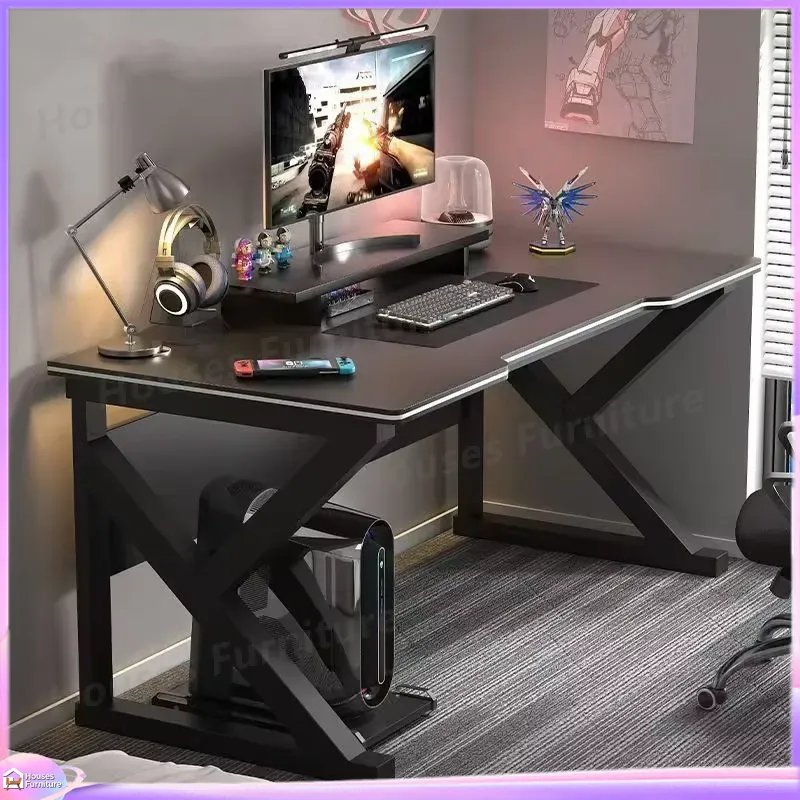 Cafe Metal Gaming Desk Black M - Desk Setup For Office 评论和价格