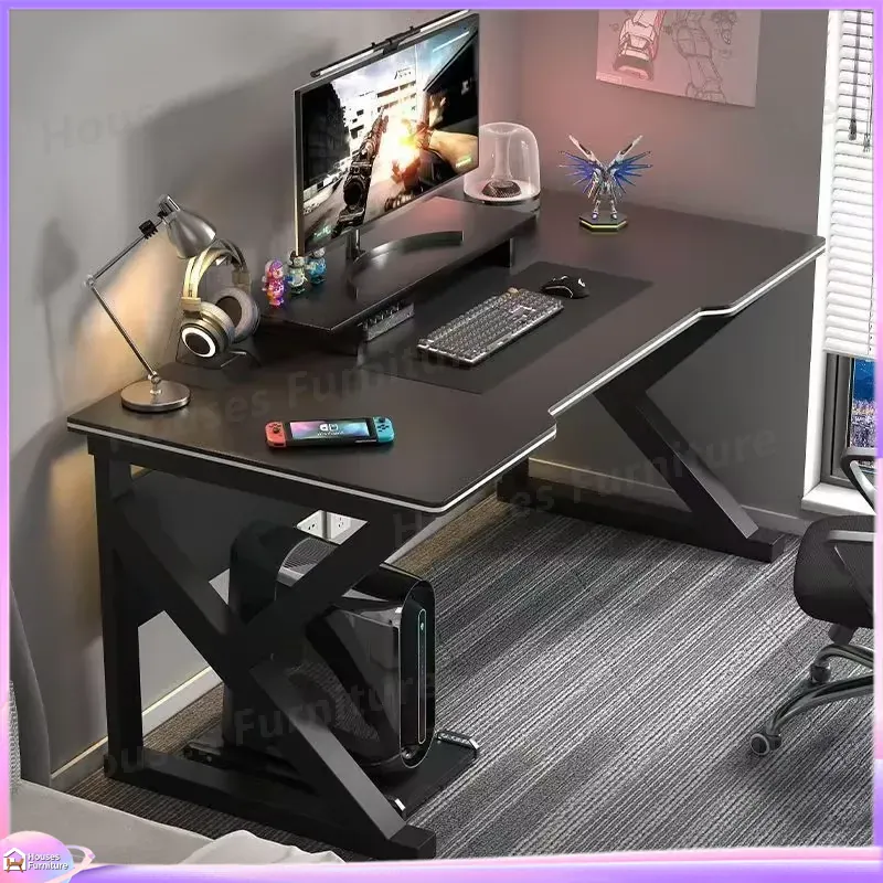 Cafe Metal Gaming Desk Black M - Desk Setup For Office 评论和价格