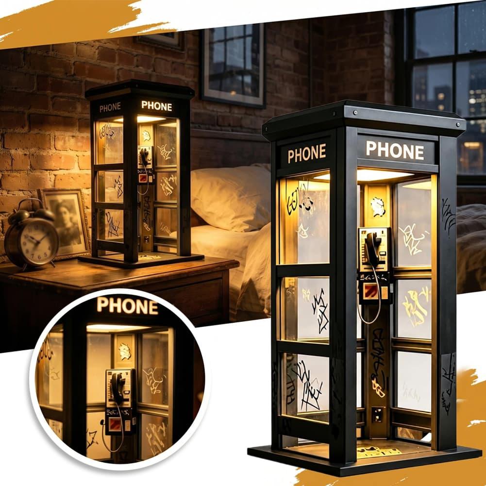 Retro Graffiti Phone Booth Tab - Desk Setup Light 评论和价格