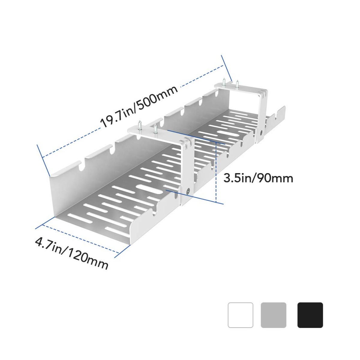 Cable Management Tray Desk Org - Desk Setup Living Room 评论和价格