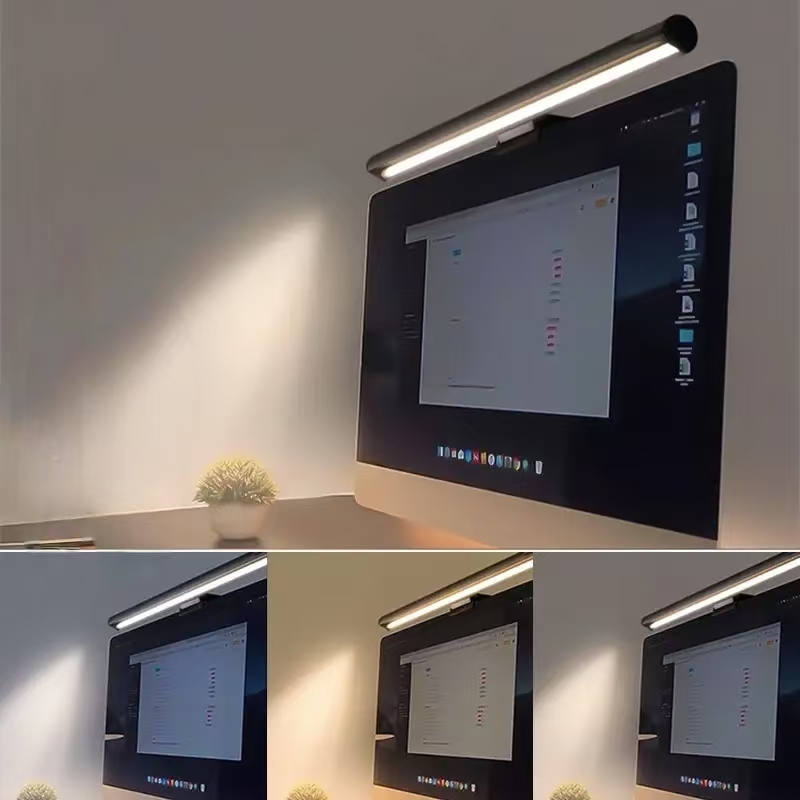LED Monitor Light Hanging Desk - Desk Setup No Computer 评论和价格