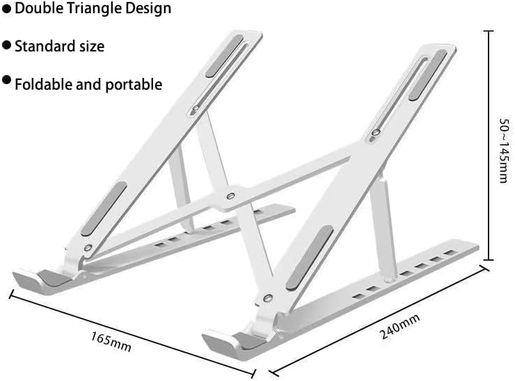 Adjustable Laptop Stand for De - Desk Setup Macbook 评论和价格