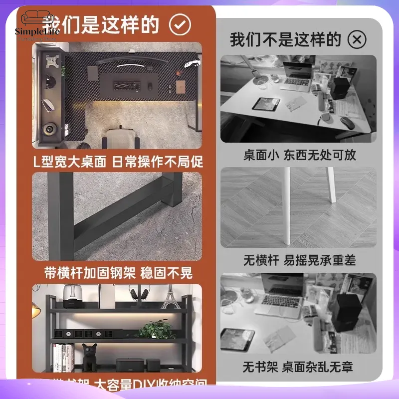 Corner Gaming Desk Computer De - Desk Setup For Office 评论和价格