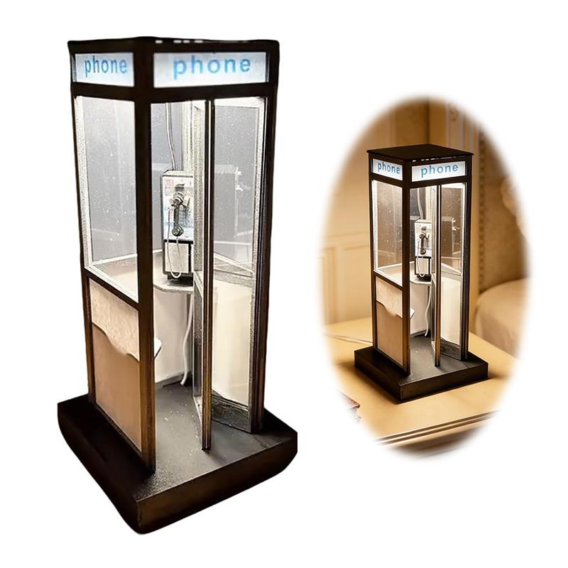 Classic Telephone Booth Table  - Desk Setup Retro 评论和价格