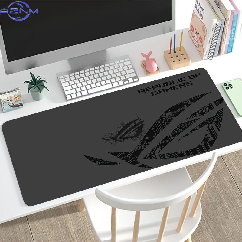 1pc Large Gaming Mouse Pad ROG - Desk Setup Gadgets 评论和价格