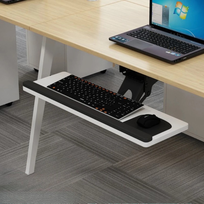 Keyboard Tray Under Desk Slidi - Desk Setup Ergonomic 评论和价格