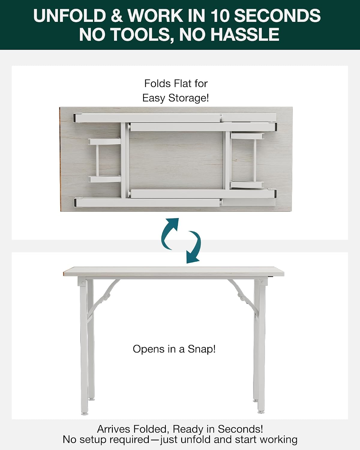 Frylr Small Folding Computer D - Desk Setup For 2 Laptops 评论和价格