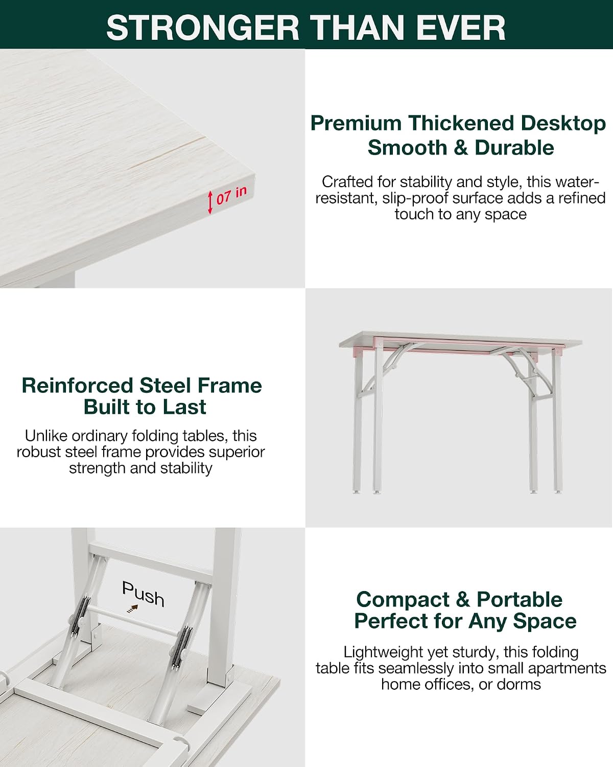 Frylr Small Folding Computer D - Desk Setup For 2 Laptops 评论和价格