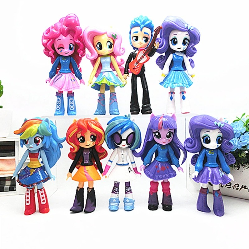 9pcs/set Anime My Little Pony  - Desk Setup Kit 评论和价格