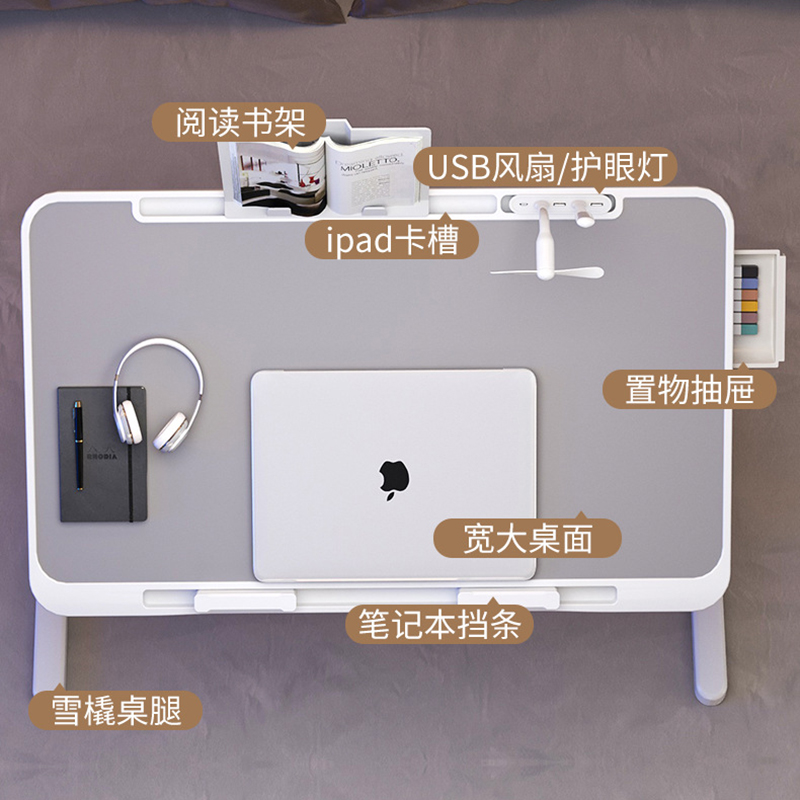 Over Bed Table Desk Tables for - Desk Setup No Computer 评论和价格