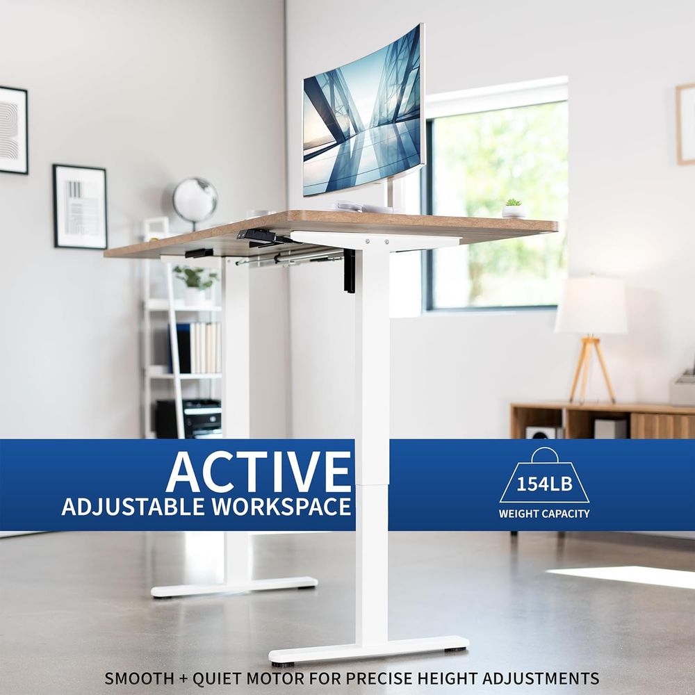Electric 71 x 30 inch Stand Up - Desk Setup Kit 评论和价格