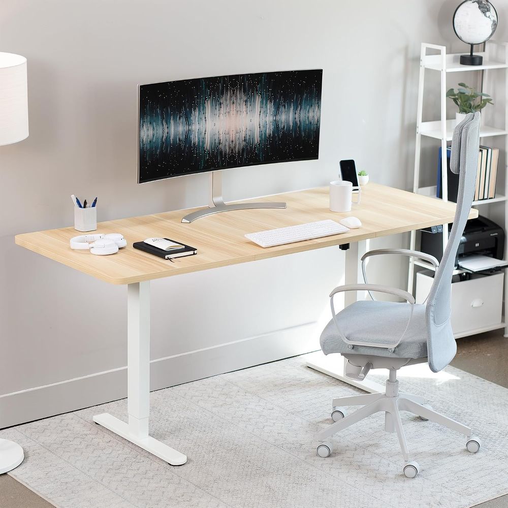 Electric 71 x 30 inch Stand Up - Desk Setup Kit 评论和价格