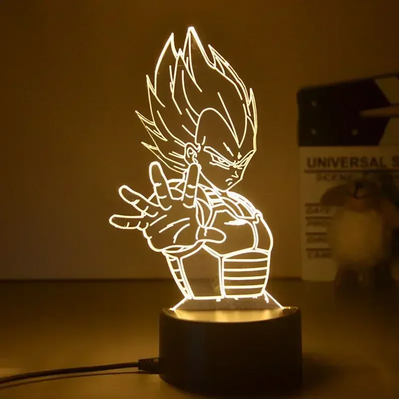 Dragon Ball Z Super Saiyan Veg - Desk Setup Light 评论和价格