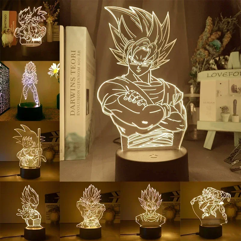 Dragon Ball Z Super Saiyan Veg - Desk Setup Light 评论和价格