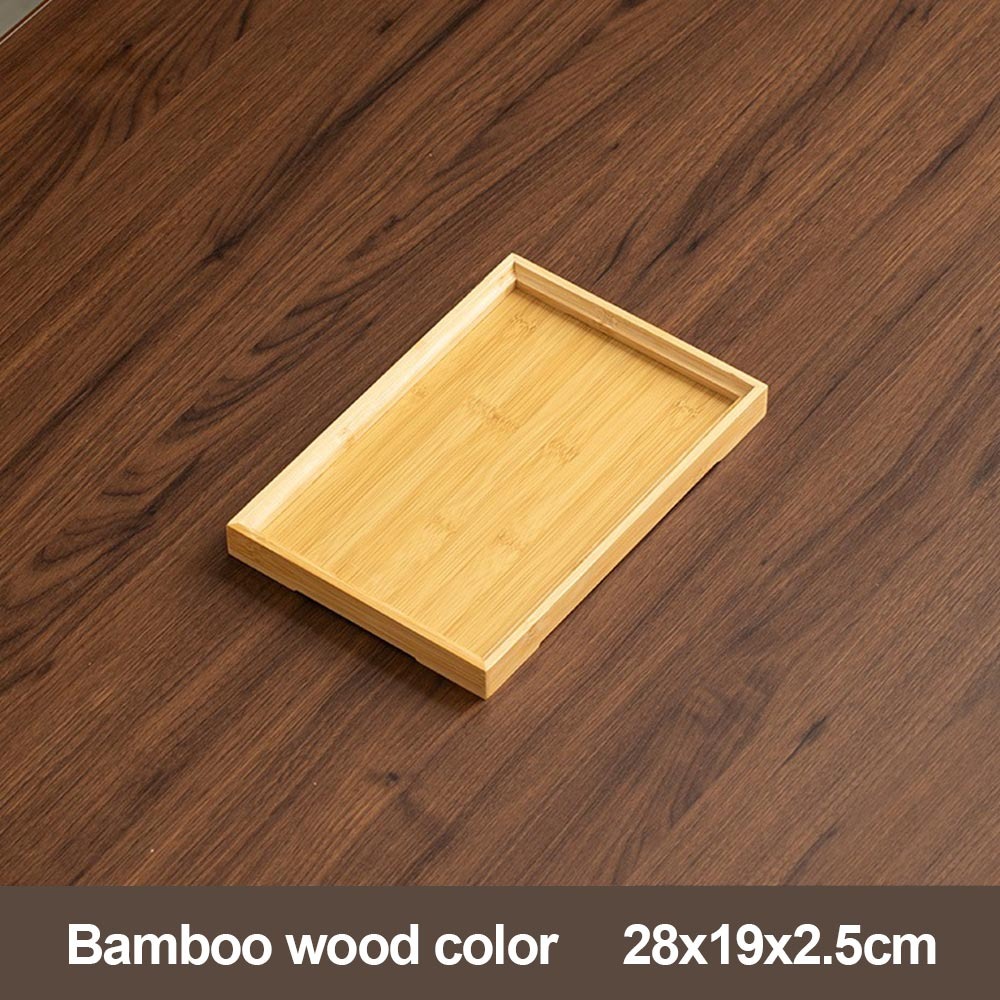 Decorate Tray Natural Bamboo B - Desk Setup Retro 评论和价格
