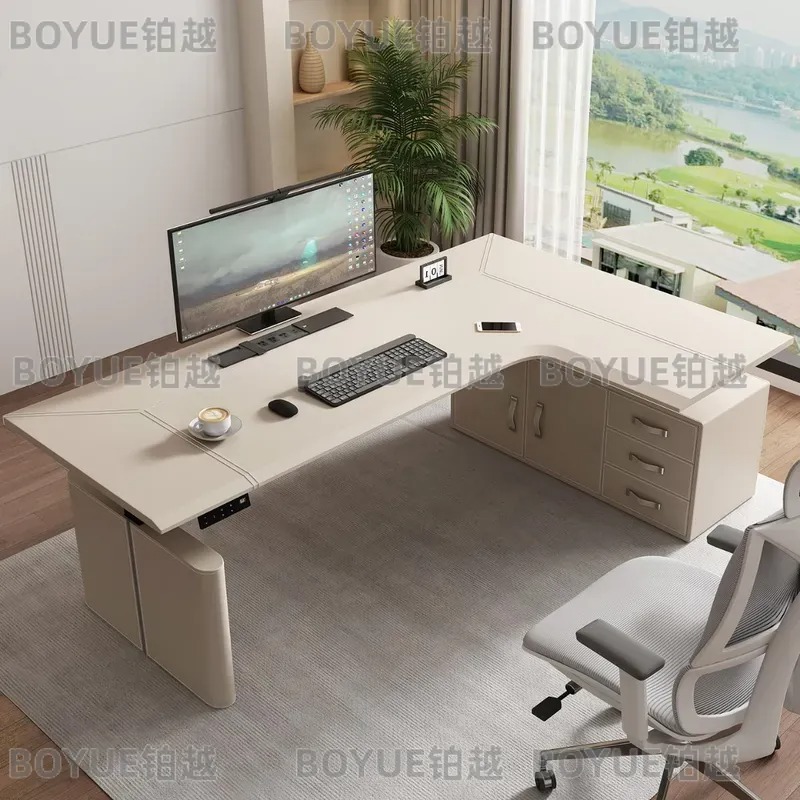 L Shaped Electric Height Adjus - Desk Setup Corner 评论和价格