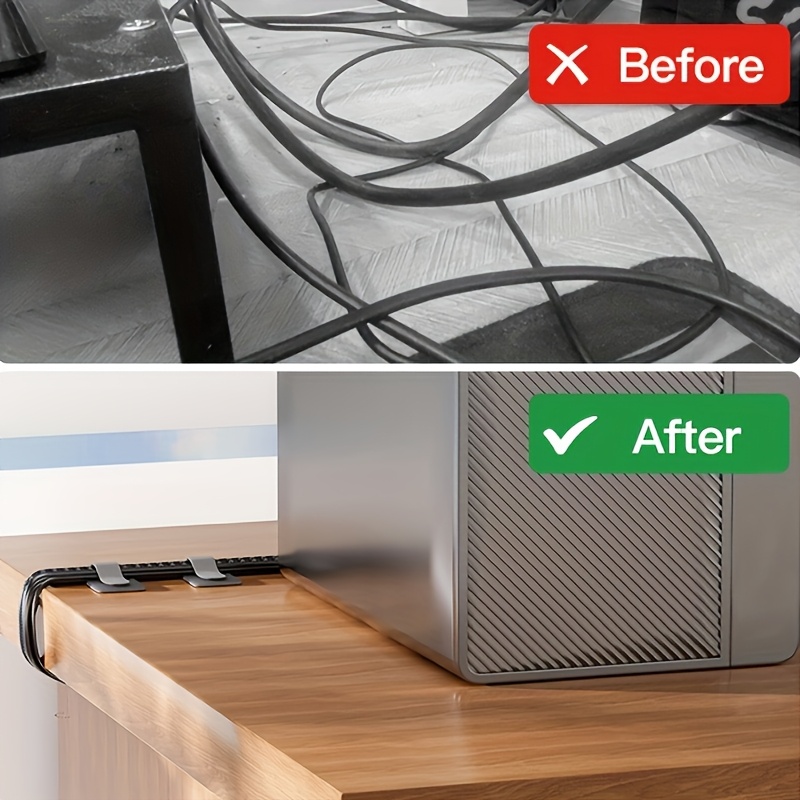 Cable Ties Reusable Straps Vel - Desk Setup Charging Station 评论和价格