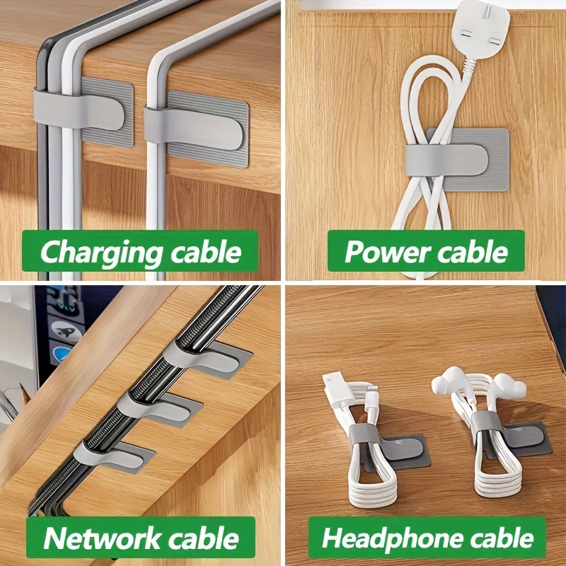 Cable Ties Reusable Straps Vel - Desk Setup Charging Station 评论和价格