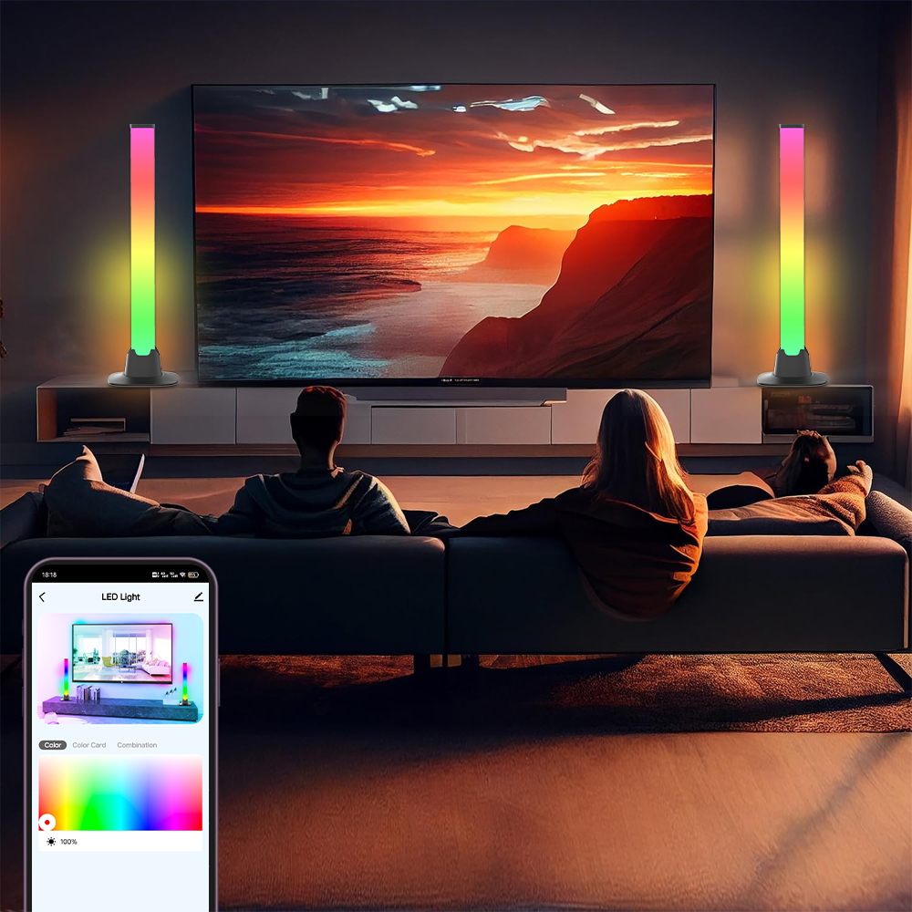 RGB LED Lights Bar Bluetooth S - Desk Setup Tv 评论和价格