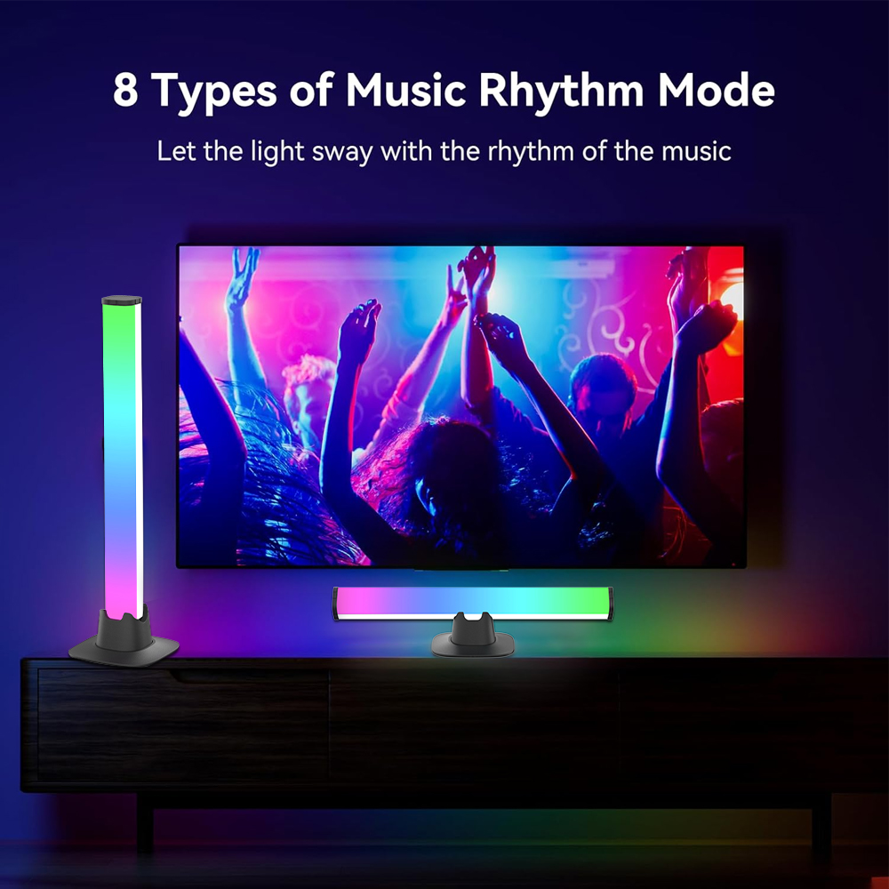 RGB LED Lights Bar Bluetooth S - Desk Setup Tv 评论和价格