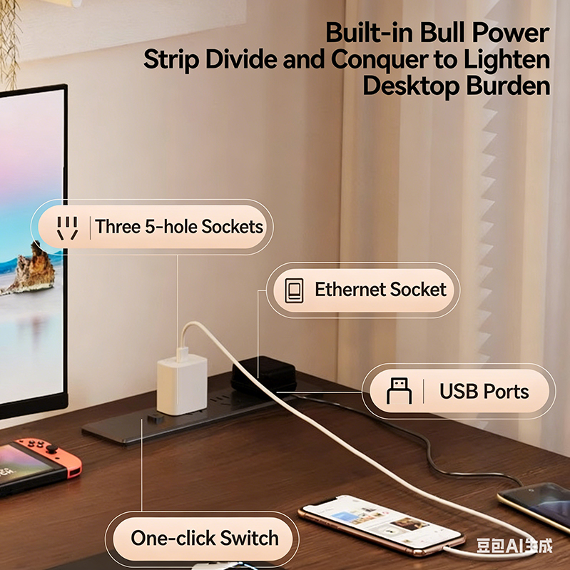 Modern Iron Dual Motor Electri - Desk Setup For Office 评论和价格