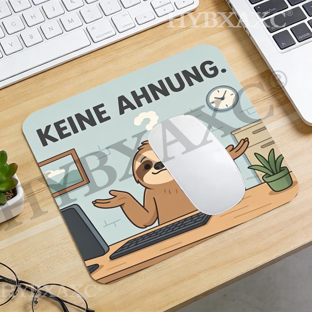 HYBXAXC Funny Sloth Keine Ahnu - Work Desk Home Setup 评论和价格