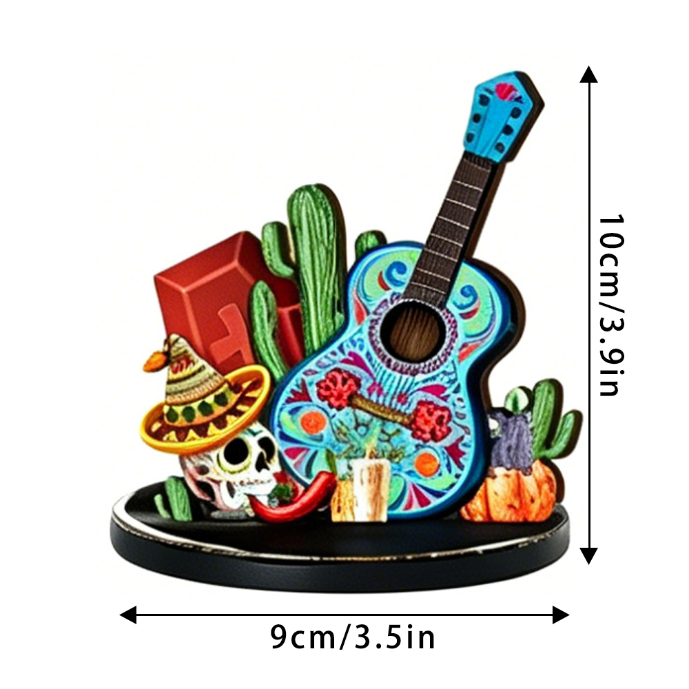 Day Of The Dead Guitar Sugar S - Desk Setup Retro 评论和价格