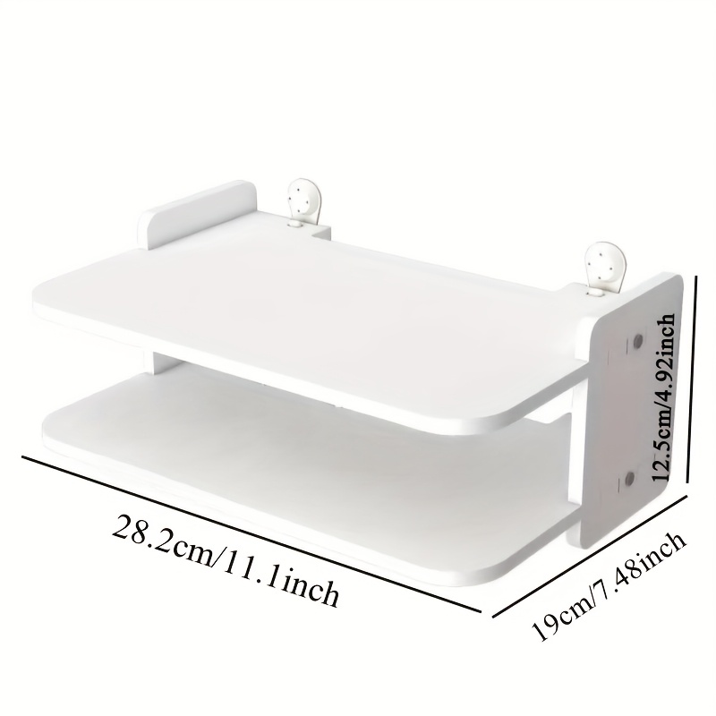 Wall-Mounted Router & Cable Or - Desk Setup Tv 评论和价格