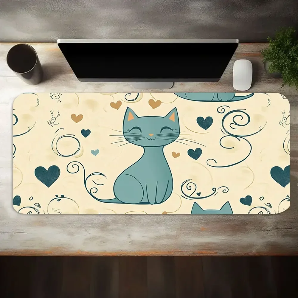 Gaming Mouse Pad 1PC Animal Ca - Desk Setup For Office 评论和价格