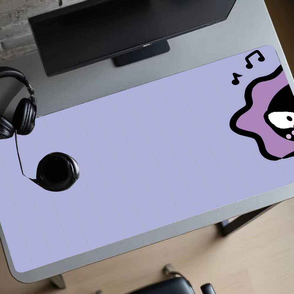 Playmat Cute Purple Expression - Desk Setup Gadgets 评论和价格
