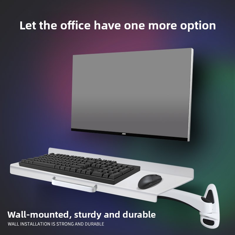 Industrial Wall Mounted Keyboa - Desk Setup Living Room 评论和价格