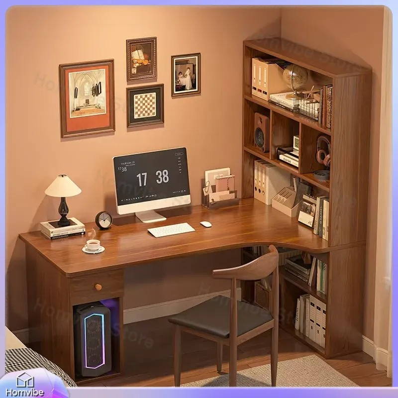 L Shaped Computer Desk with Bo - Desk Setup Corner 评论和价格