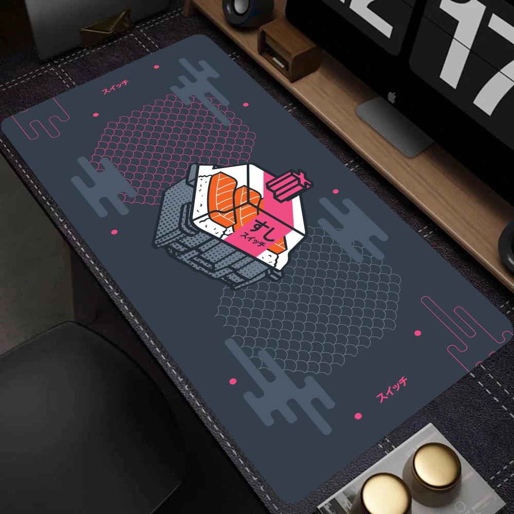 Tech Abstract Pattern Large Mo - Work Desk Home Setup 评论和价格