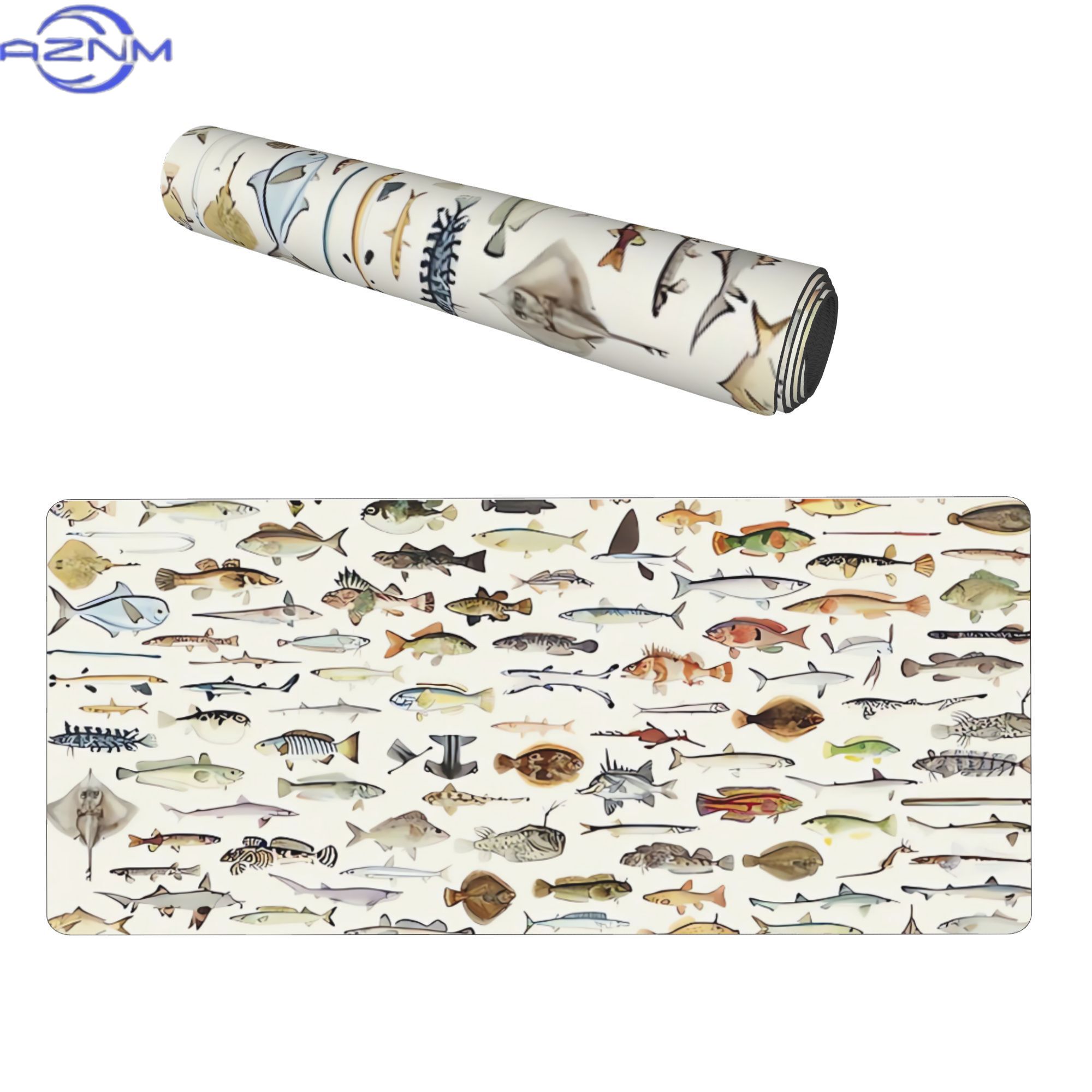 Fish Desk Mat for Mood Lightin - Desk Setup Corner 评论和价格