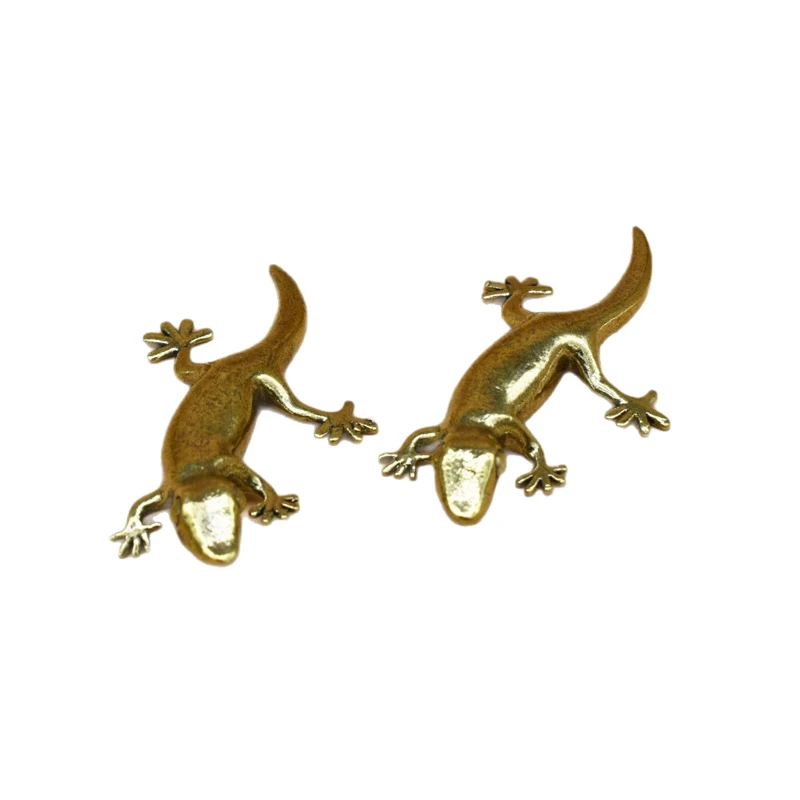 Handmade Bronze Retro Gecko Li - Desk Setup Retro 评论和价格