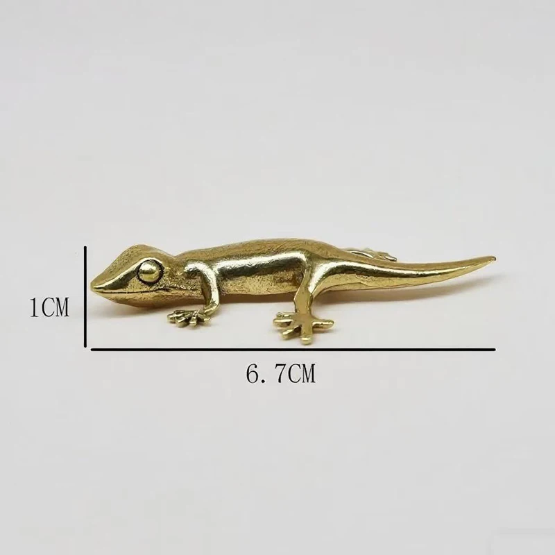 Handmade Bronze Retro Gecko Li - Desk Setup Retro 评论和价格