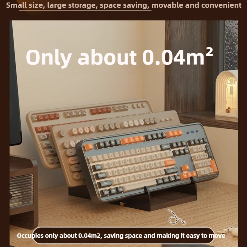 Acrylic Floating Keyboard Stan - Desk Setup Living Room 评论和价格